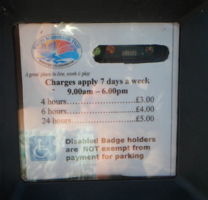 Robin Hoods Bay Parking Charges