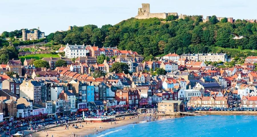 South Beach in Scarborough North Yorkshire